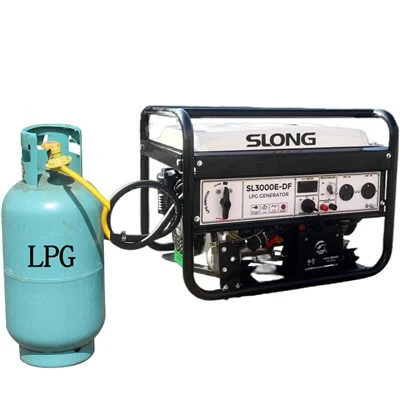 SLONG برانڈ Lpg پورٹیبل کیمپنگ گیس جنریٹر